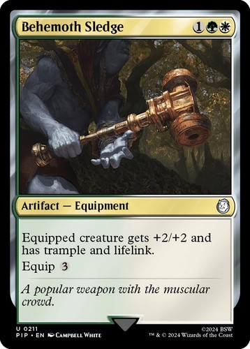 Behemoth sledge pip 211 - -, 211]