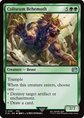 Coliseum behemoth fin - coliseum,