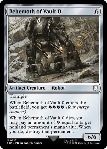 Behemoth vault pip 127 - of,
