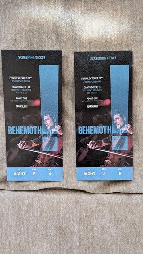 Behemoth movie screening - movie,