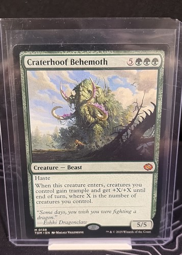 Craterhoof behemoth tarkir - behemoth,