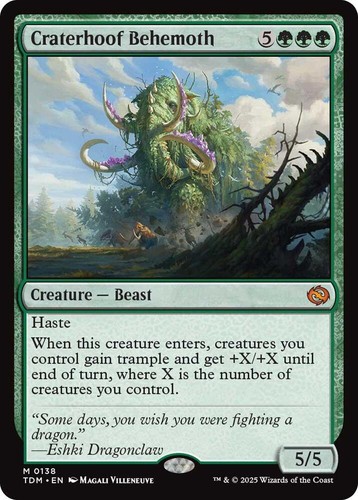 Craterhoof behemoth - 1x,